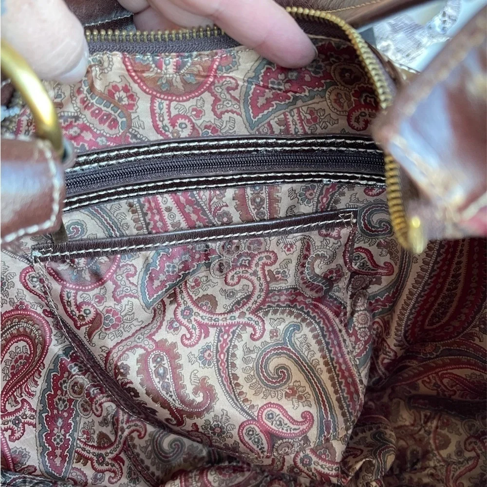 Maxx New York Brown Hobo Bag